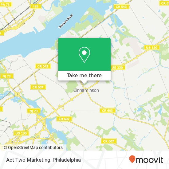 Act Two Marketing map