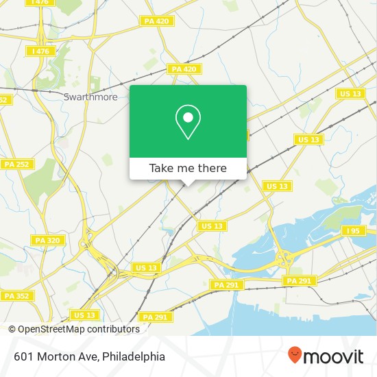 601 Morton Ave map