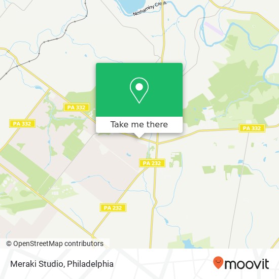 Meraki Studio map