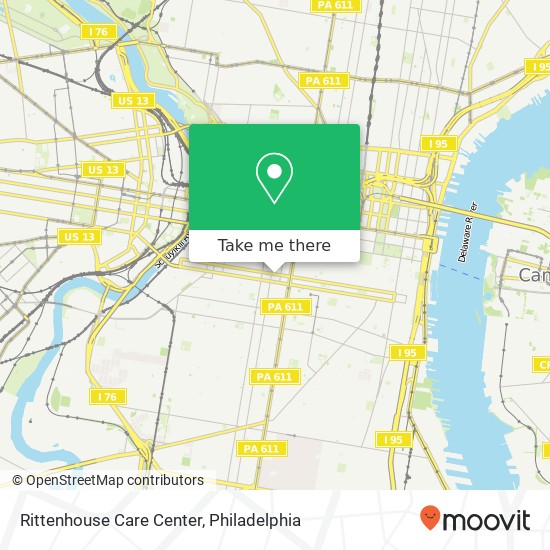 Mapa de Rittenhouse Care Center