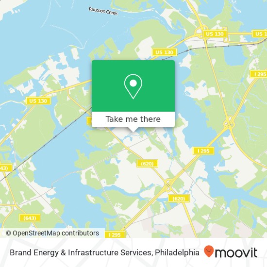 Brand Energy & Infrastructure Services map
