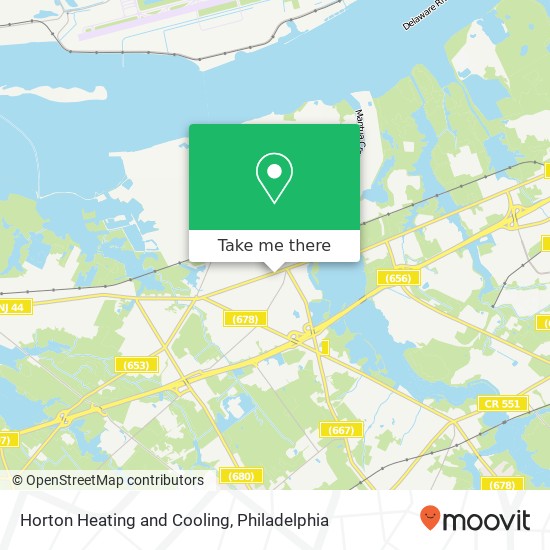 Mapa de Horton Heating and Cooling