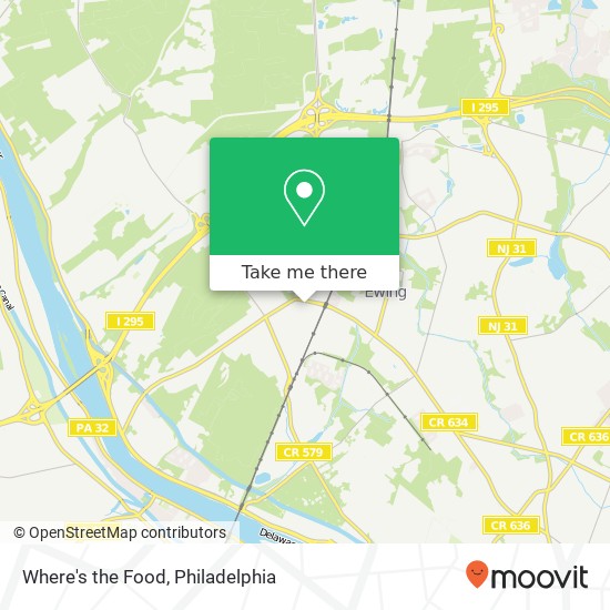 Where's the Food map