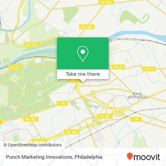 Punch Marketing Innovations map