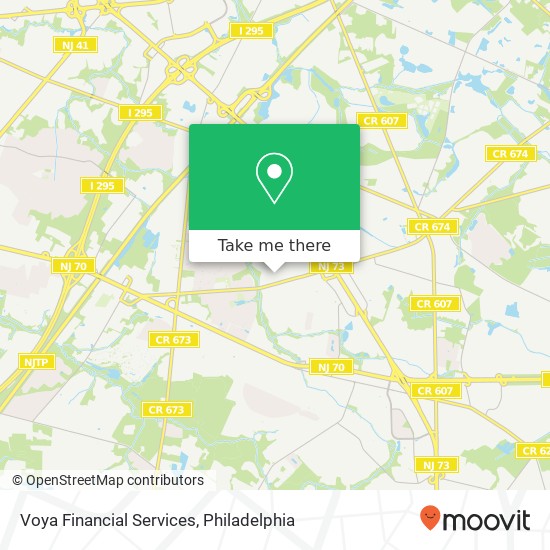 Voya Financial Services map
