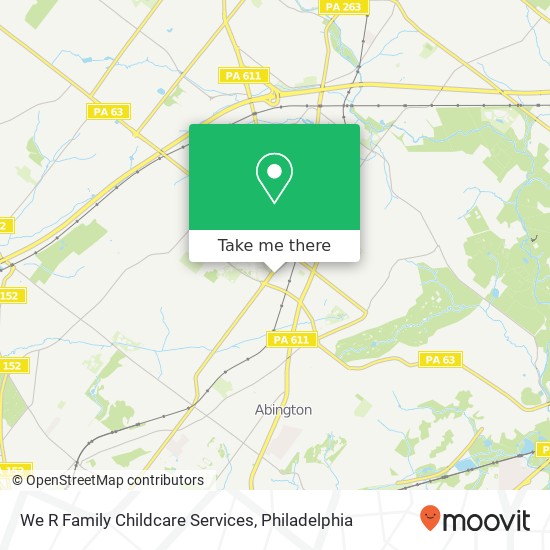We R Family Childcare Services map