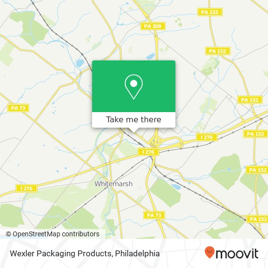 Wexler Packaging Products map