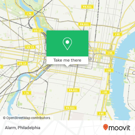 Alarm map