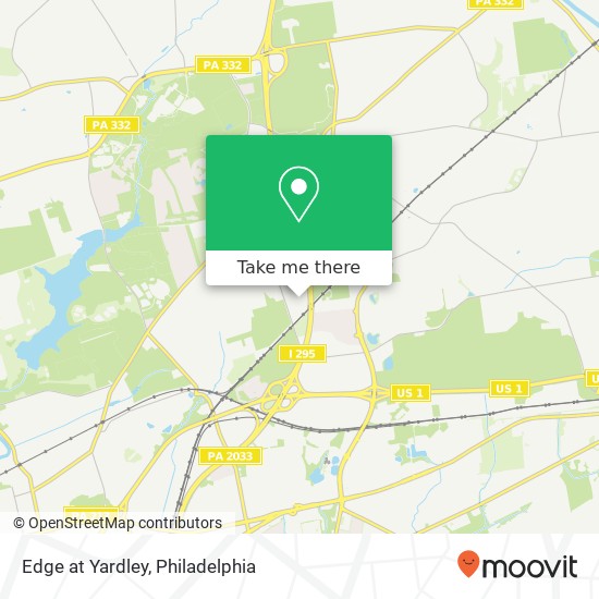 Edge at Yardley map
