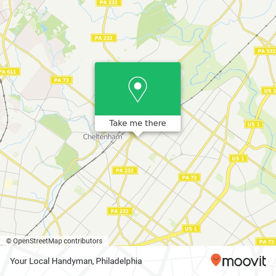 Mapa de Your Local Handyman