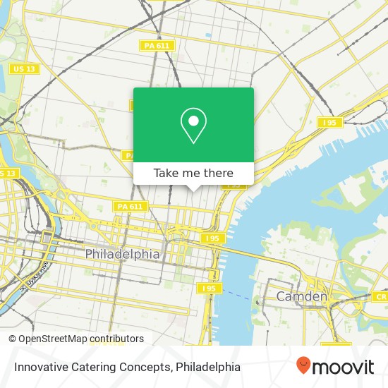 Mapa de Innovative Catering Concepts