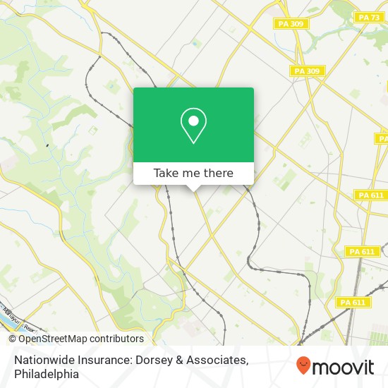 Nationwide Insurance: Dorsey & Associates map