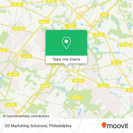 SS Marketing Solutions map