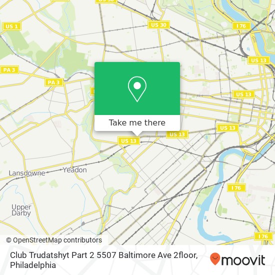 Club Trudatshyt Part 2 5507 Baltimore Ave 2floor map