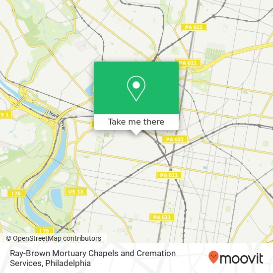 Ray-Brown Mortuary Chapels and Cremation Services map