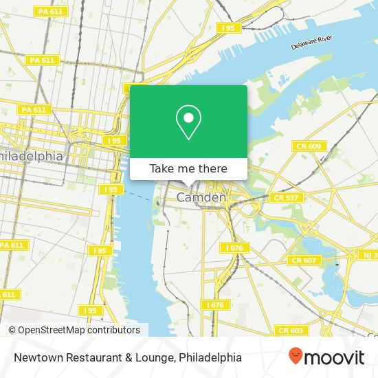 Newtown Restaurant & Lounge map