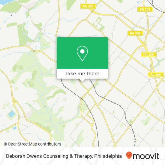 Deborah Owens Counseling & Therapy map