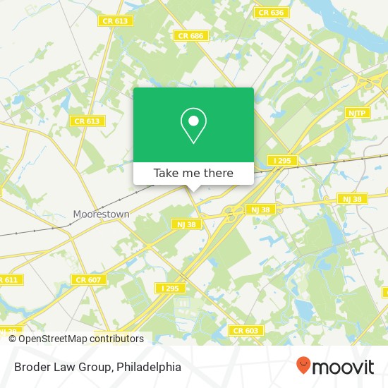 Broder Law Group map