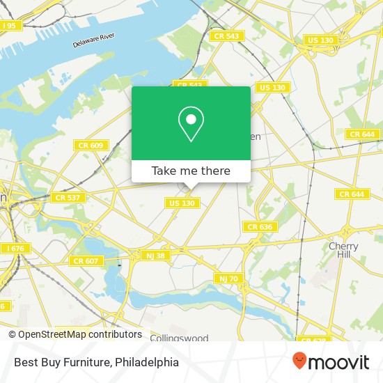 Best Buy Furniture map