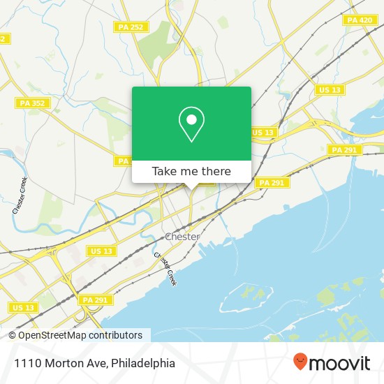 1110 Morton Ave map