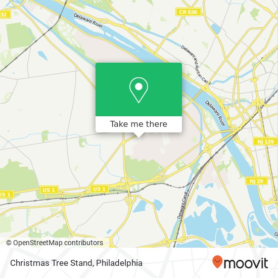 Mapa de Christmas Tree Stand