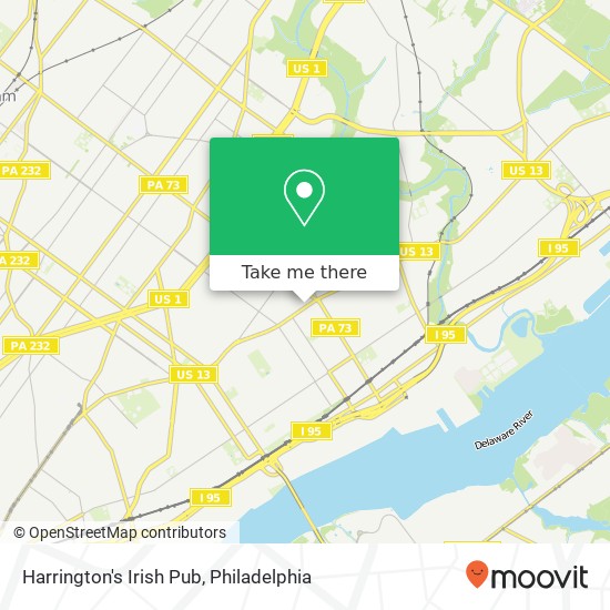 Harrington's Irish Pub map