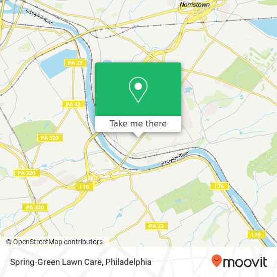 Spring-Green Lawn Care map