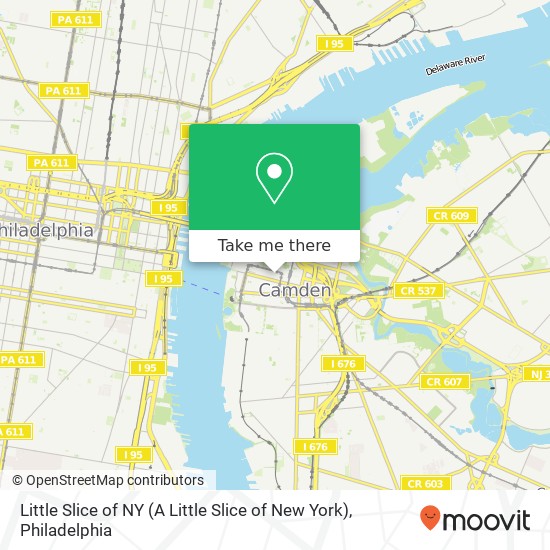 Little Slice of NY (A Little Slice of New York) map