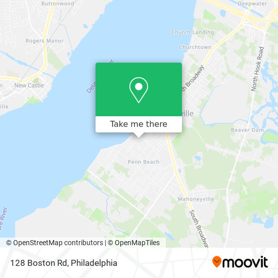 128 Boston Rd map