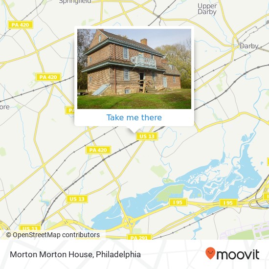 Morton Morton House map