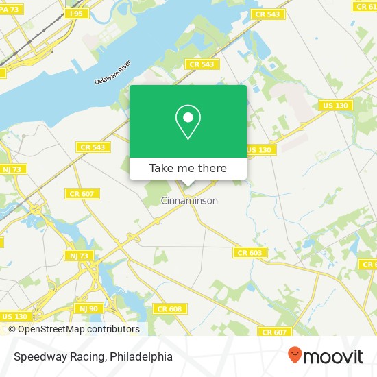 Speedway Racing map