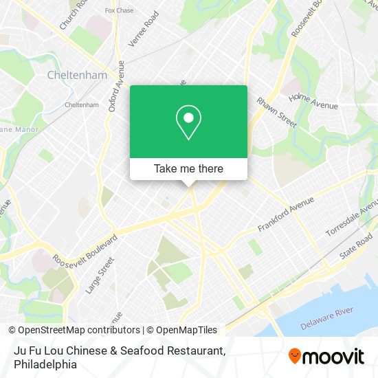 Mapa de Ju Fu Lou Chinese & Seafood Restaurant