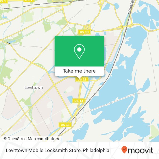 Mapa de Levittown Mobile Locksmith Store