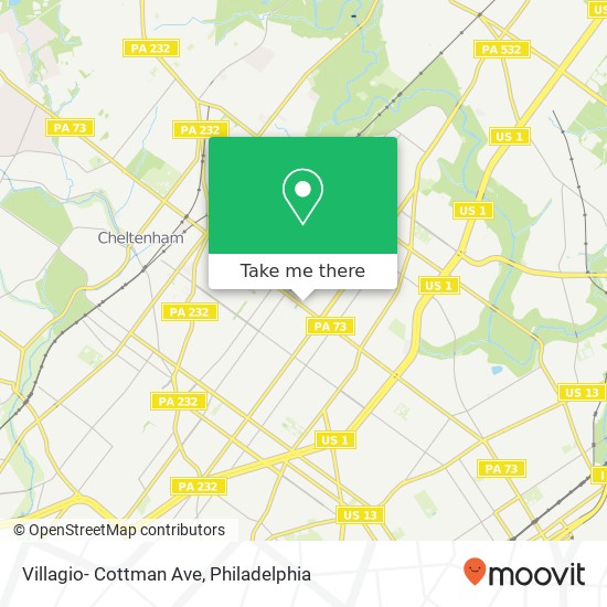 Villagio- Cottman Ave map