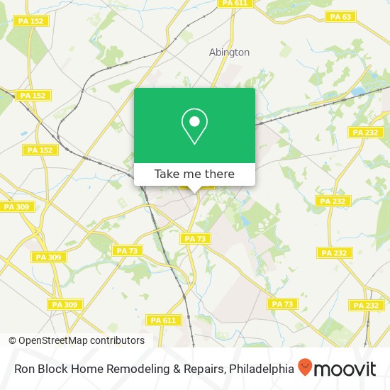 Ron Block Home Remodeling & Repairs map