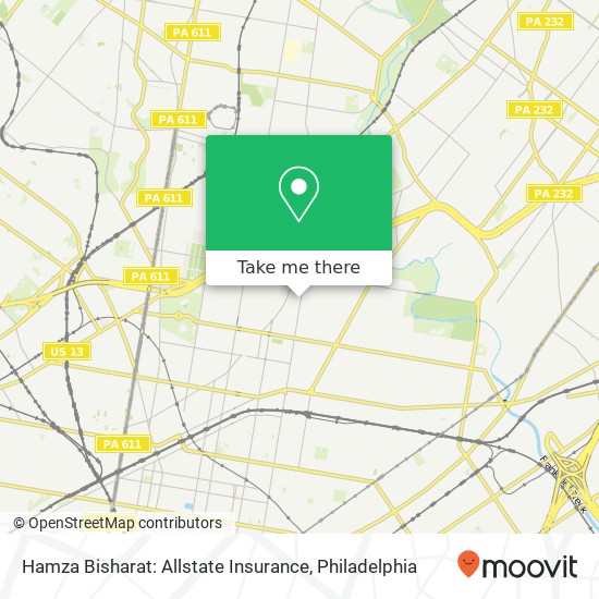 Hamza Bisharat: Allstate Insurance map