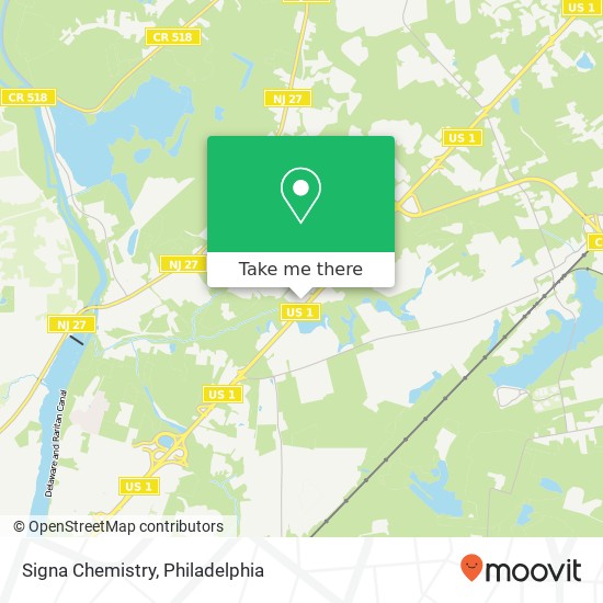 Mapa de Signa Chemistry