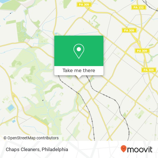 Chaps Cleaners map