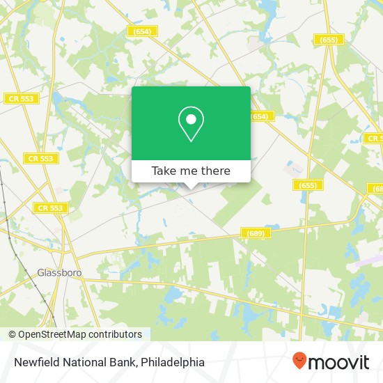 Mapa de Newfield National Bank