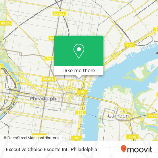 Executive Choice Escorts Intl map