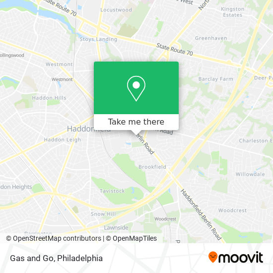 Gas and Go map