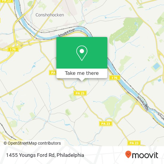 1455 Youngs Ford Rd map