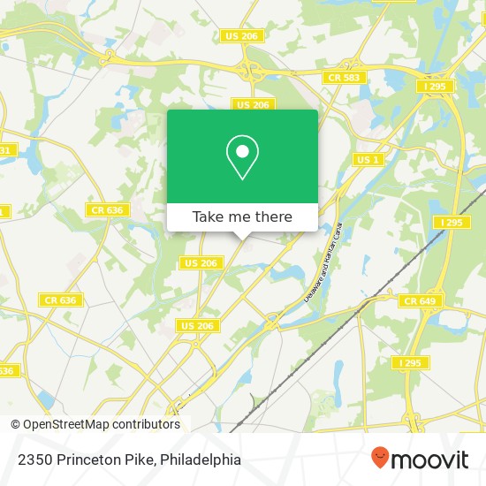 2350 Princeton Pike map