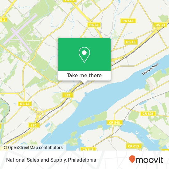 National Sales and Supply map