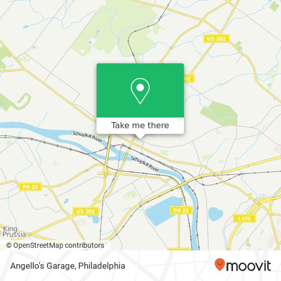 Mapa de Angello's Garage