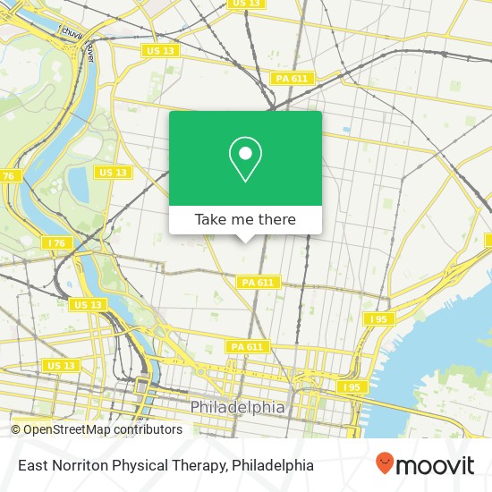 East Norriton Physical Therapy map