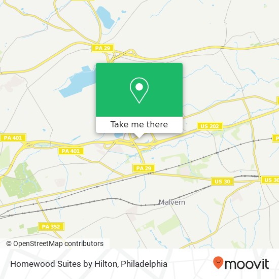 Homewood Suites by Hilton map