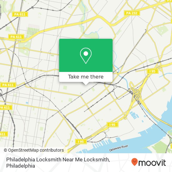 Philadelphia Locksmith Near Me Locksmith map