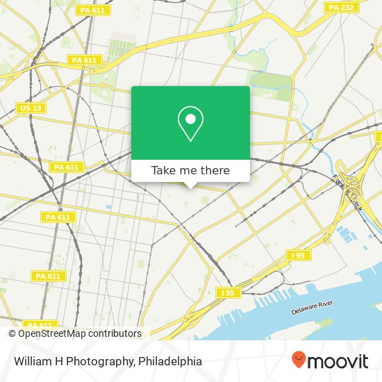 William H Photography map