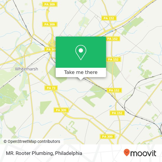 MR. Rooter Plumbing map